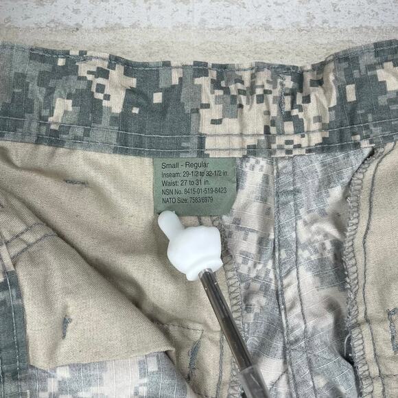 Vintage Military Digital Camo Tactical Pants Baggy Wide Leg Small Regular 90s - Picture 5 of 5
